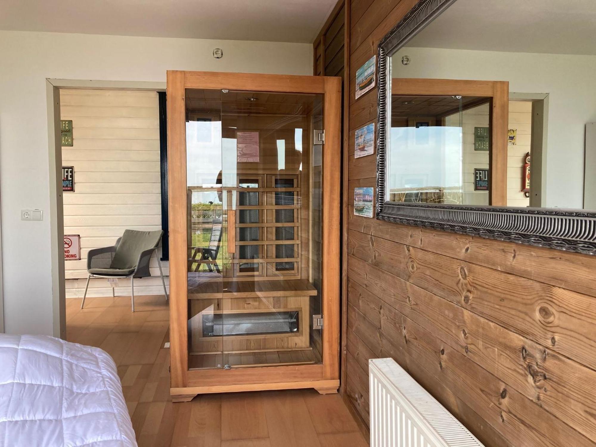 Lakeview 6 Pers Holiday Home Aurora With Fenced Garden, Whirlpool And Sauna Anjum Luaran gambar