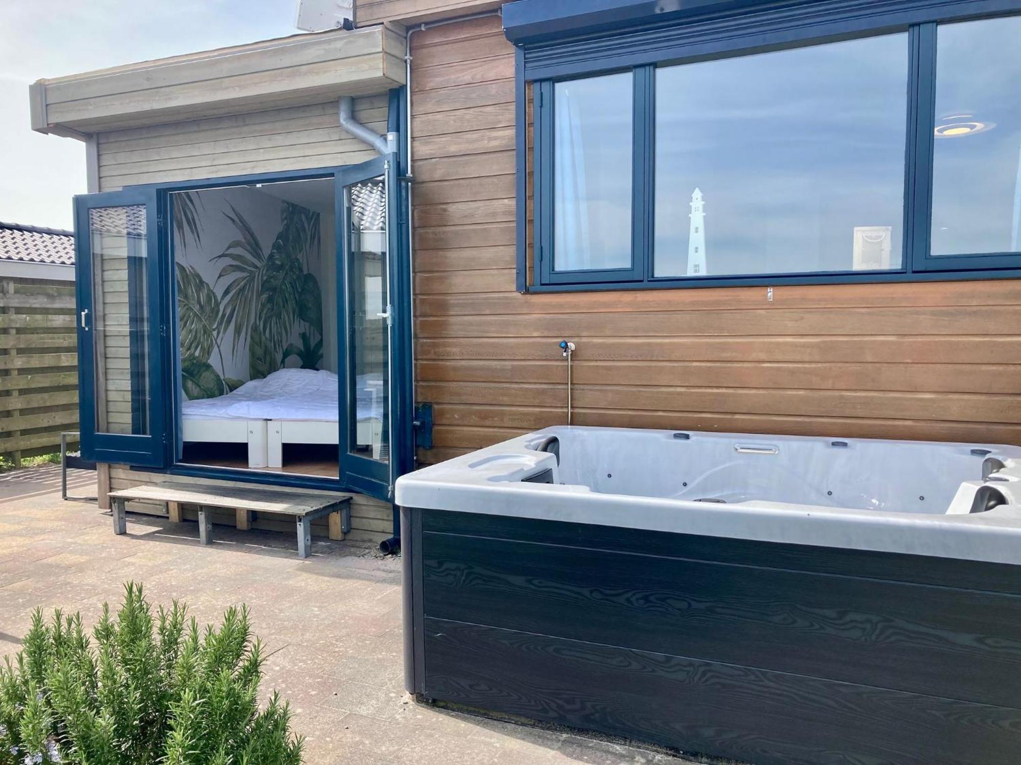 Lakeview 6 Pers Holiday Home Aurora With Fenced Garden, Whirlpool And Sauna Anjum Luaran gambar